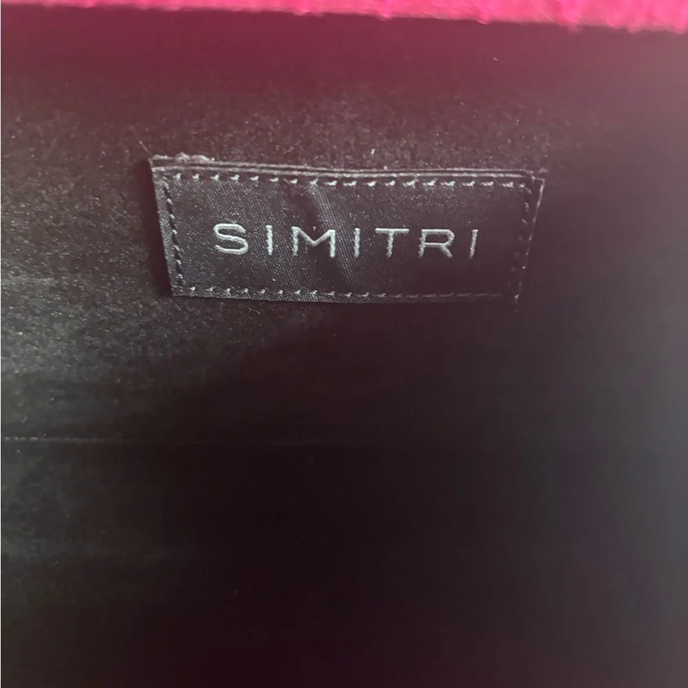 Simitri Burgundy Dreamy Clutch. Never used in original box. - Picture 7 of 12